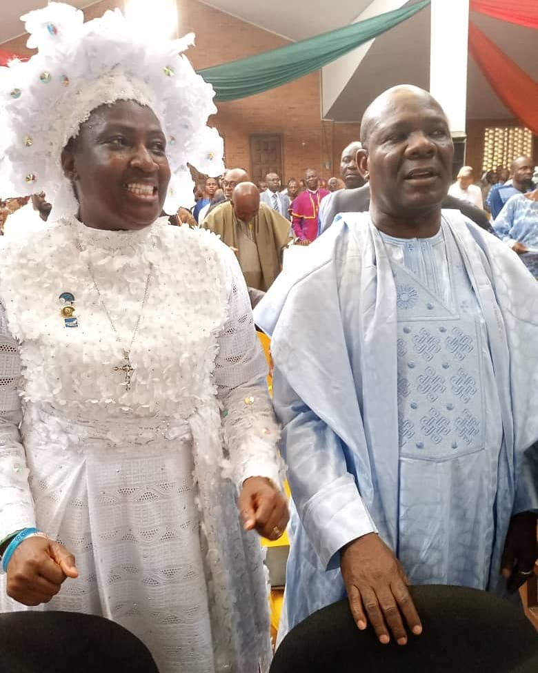 Mother Ajayi at Obasanjo Thanksgiving Service Preaches Peace, Love