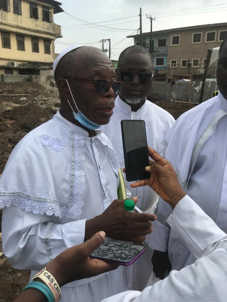It's The Lord’s Doing  Says Elder J.O Adagba as C&S Unification Lagos State Chapter Commences Building of New Secretariat 