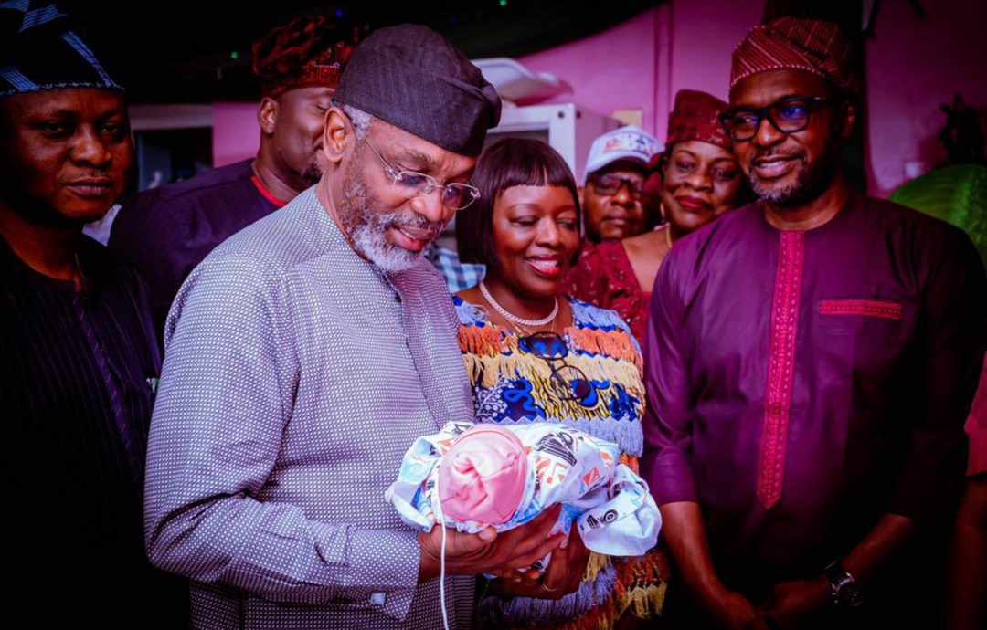 C&S Baby; Surulere's first baby of the year.