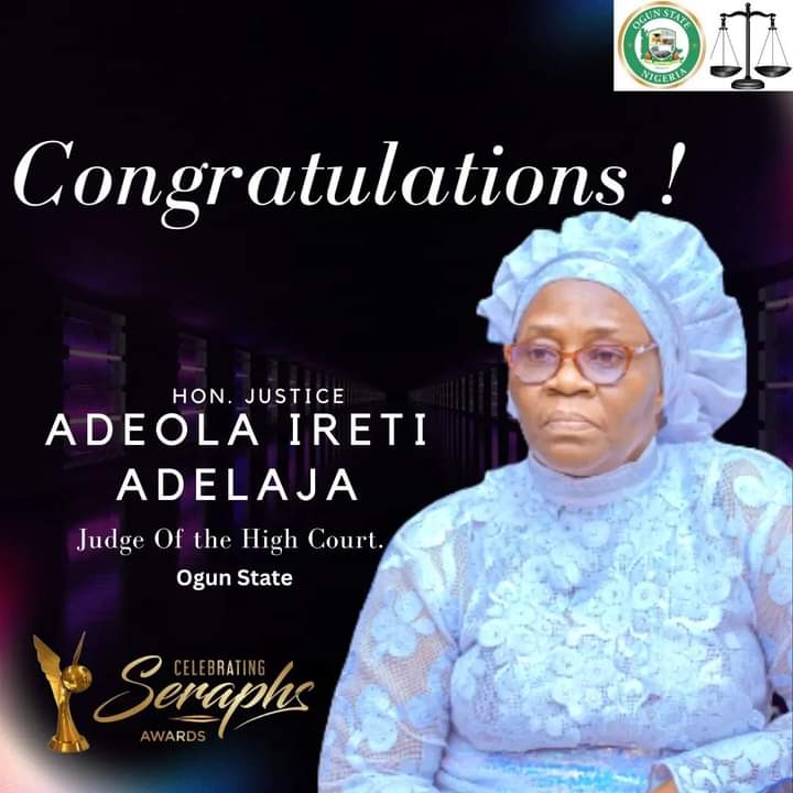 Prophetess Adeola Adelaja appointed as Judge of the High Court, Ogun State.